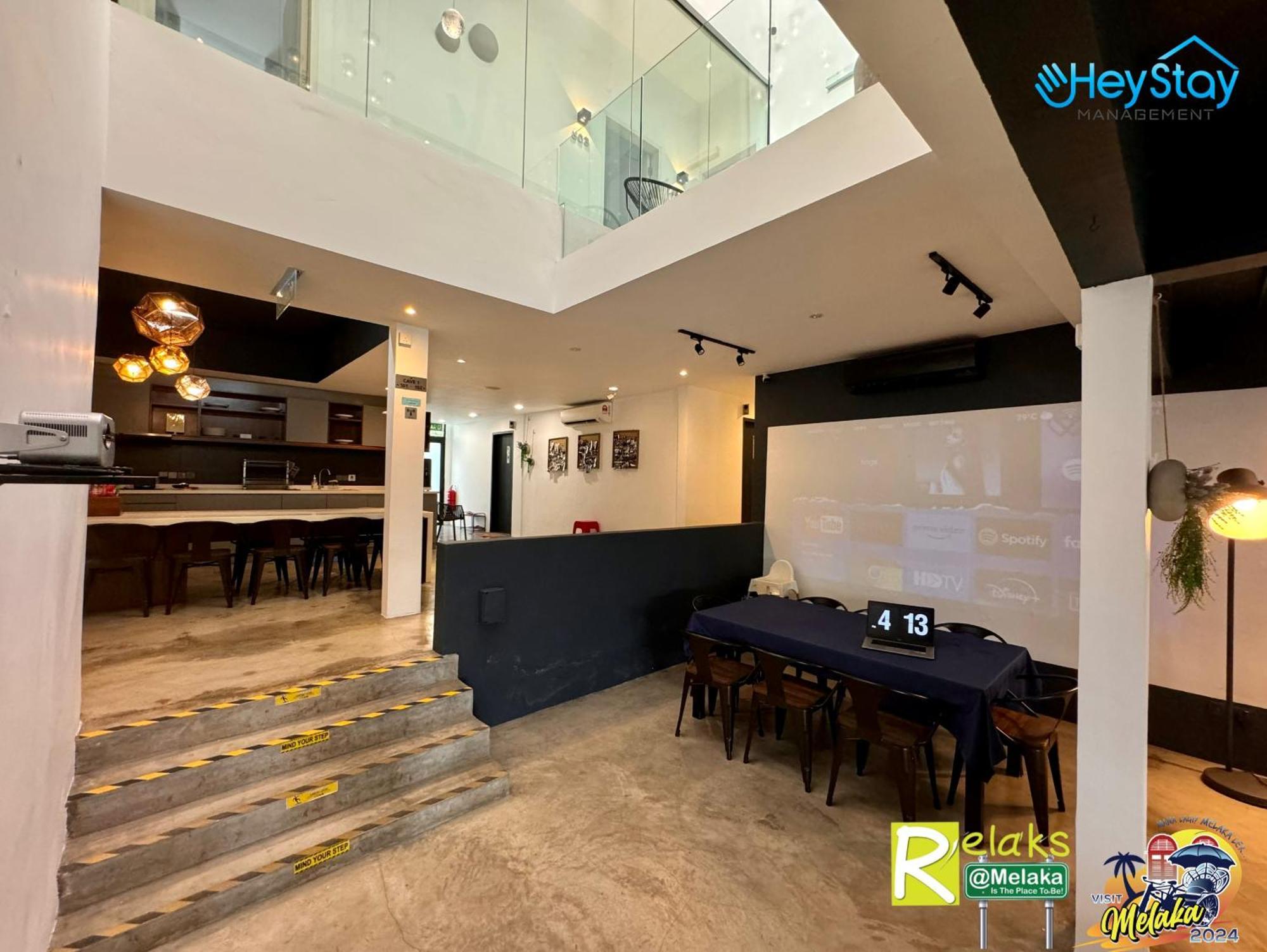 Modern Cave Guest House Walking Distance 5Mins To Jonker Malacca Exterior foto